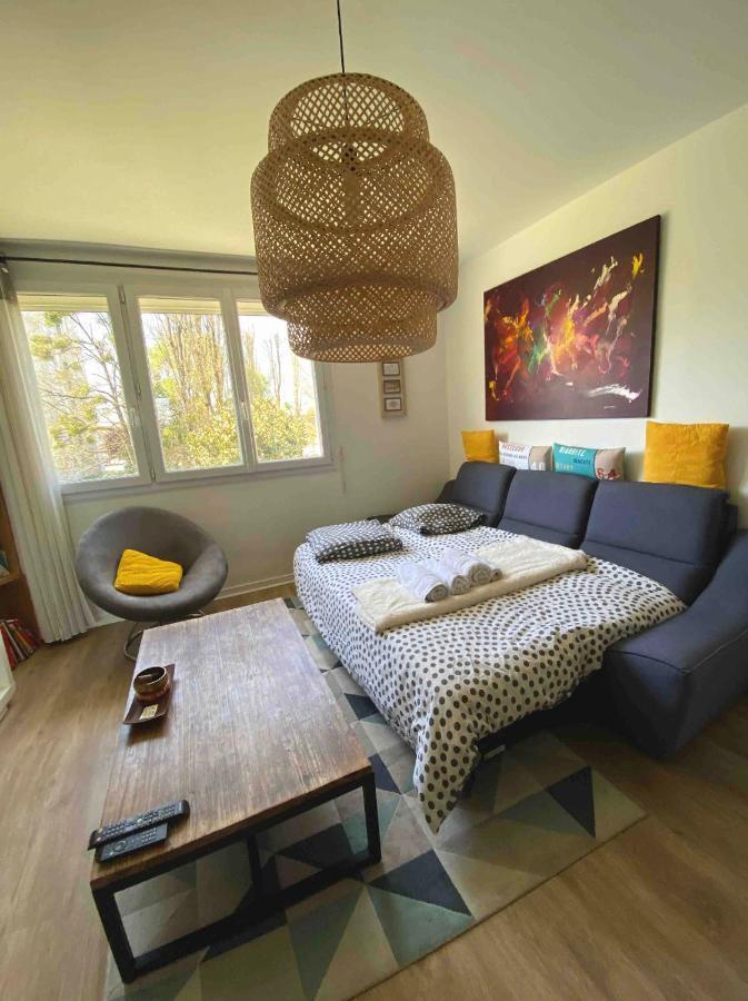 Superbe Appartement Au Calme Avec Parking Gratuit. Mérignac Dış mekan fotoğraf